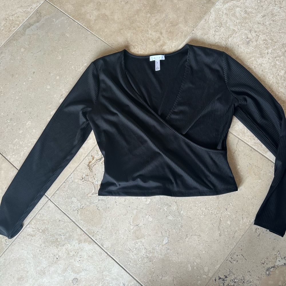 Leith at Nordstrom crop long sleeve